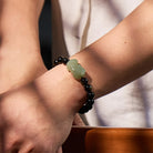 FuAttract Tranquil Wisdom - Handcrafted Jade Pixiu Golden Obsidian Bracelet - image 10