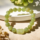 FuAttract Wealth & Energy Balance – Fortune Hetian Jade Pixiu Bracelet - 10mm - image 12