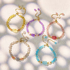 FuAttract Abundance & Healing Crystal Bracelet – Aquamarine, Strawberry Quartz & Pixiu - image 4
