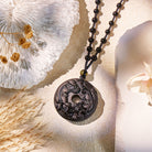 FuAttract Protection & Peace - Obsidian Double Pixiu Ping An Buckle Necklace - image 4