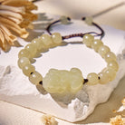 FuAttract Hetian Jade Pixiu Couple Bracelet for Protection, Luck & Prosperity - image 2