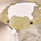 FuAttract Hetian Jade Pixiu Couple Bracelet for Protection, Luck & Prosperity - image 8