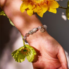 FuAttract Destiny Cord - Handwoven Silver Pixiu Moonstone Cat's Eye Bracelet - image 5