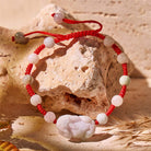 FuAttract Prosperity & Protection – Jadeite Pixiu Red String Bracelet - Jadeite - image 0