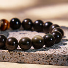 FuAttract Protection & Strength - Tiger Eye & Black Obsidian Pixiu Bracelet - image 4