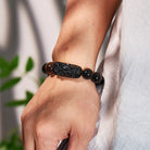 FuAttract Protection & Strength - Tiger Eye & Black Obsidian Pixiu Bracelet - image 11
