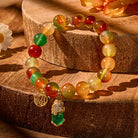 FuAttract Radiant Harmony - Peacock Agate Pixiu Bracelet - image 2