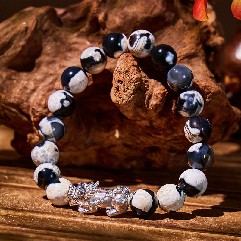 FuAttract Calm Focus – Orca Agate Pixiu Bracelet - image 10