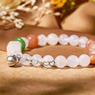 FuAttract Radiant Intuition and Courage – Moonstone Sunstone Pixiu Bracelet - image 4