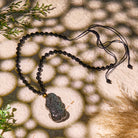 FuAttract Empowered Calm – Adjustable Rainbow Obsidian Pixiu Necklace - image 4