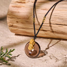 FuAttract Balanced Harmony – Ping An Buckle Necklace with S999 Pixiu Pendant - image 1