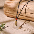 FuAttract Balanced Harmony – Ping An Buckle Necklace with S999 Pixiu Pendant - image 9
