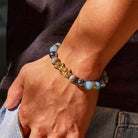 FuAttract Fortune & Wellness Bracelet – Pixiu + Terahertz Map Stone Combo - image 2