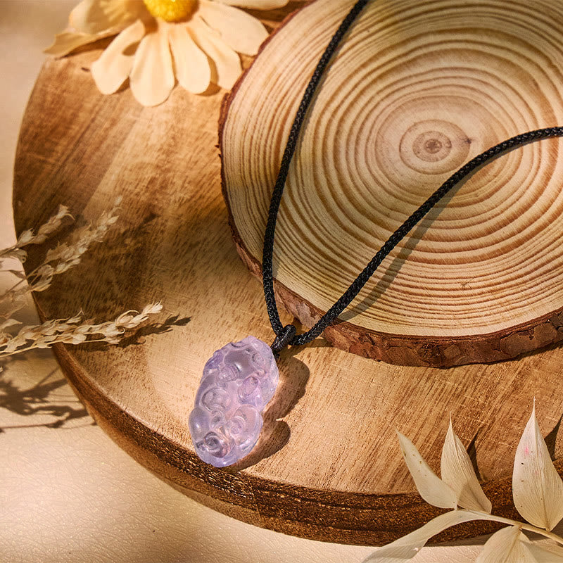 FuAttract Pixiu Protection Necklace – Amethyst for Healing & Abundance - image 4