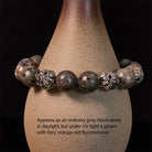 FuAttract Glowing Yooperlite Bracelet with Pixiu for Wealth, Protection, and Positive Energy - image 4