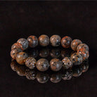 FuAttract Glowing Yooperlite Bracelet with Pixiu for Wealth, Protection, and Positive Energy - 12mm - image 0