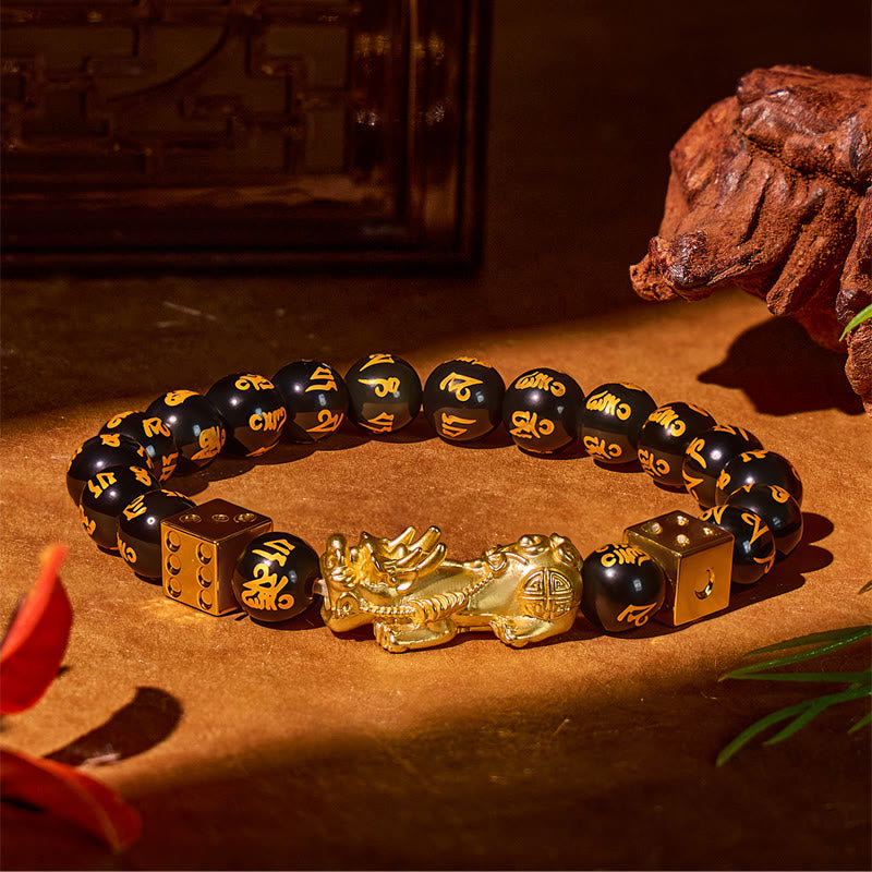 FuAttract Maximum Success - Debt Relief & Gambling Feng Shui Pixiu Bracelet - 8mm - image 0
