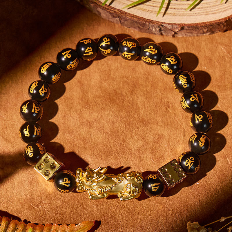 FuAttract Maximum Success - Debt Relief & Gambling Feng Shui Pixiu Bracelet - image 1