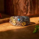 FuAttract Wealth & Protection Turquoise Abundance Ring with Pixiu Coin - image 2