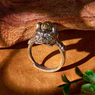 FuAttract Fortune Flow – Adjustable Sterling Silver Pixiu Ring with Rotating Coin Bead - image 2