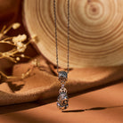 FuAttract Luck Flow Harmony — Sterling Silver Pixiu with Wealth Coin Necklace - image 3