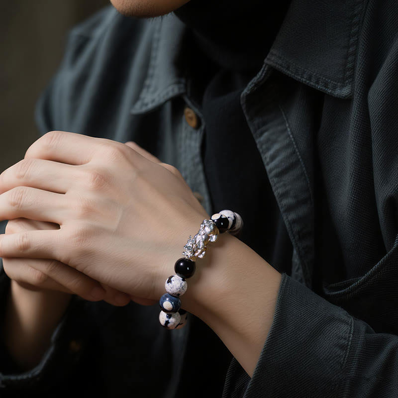 FuAttract Calm Focus – Orca Agate Pixiu Bracelet - image 13