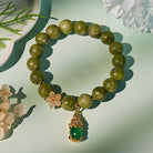 FuAttract Prosperity Harmony Power - Southern Jade Pixiu Bracelet with Hetian Jade Plum Blossom Accents - image 10