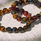 FuAttract Triforce Guardian- Tri-Color Tiger's Eye Power Pixiu Bracelet - image 6