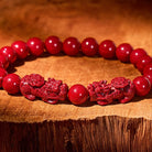 FuAttract Cinnabar Stone & Pixiu for Protection & Safety Bracelet - image 12