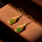 FuAttract Protection & Prosperity Pixiu Earrings – Hetian Jade & 925 Sterling Silver - image 3