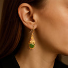 FuAttract Protection & Prosperity Pixiu Earrings – Hetian Jade & 925 Sterling Silver - image 5