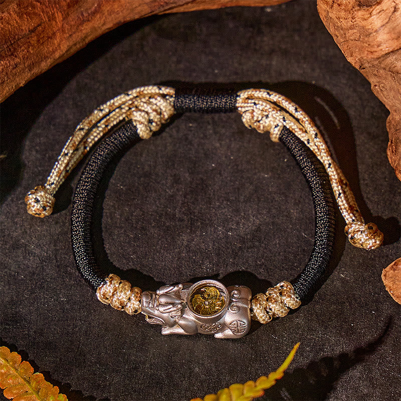 FuAttract Pixiu with Moving Windmill to Attract Good Fortune Feng Shui Bracelet(Extra 50% Off | USE CODE: BF50) - image 2