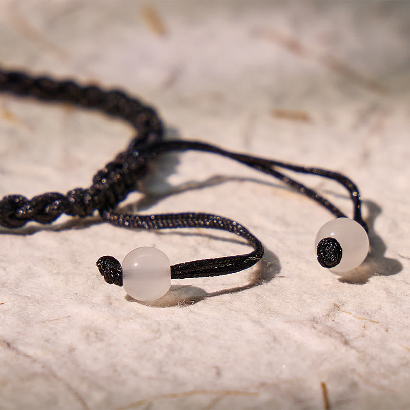 FuAttract Healing & Fortune Woven Rope Bracelet - Silver Pixiu with Stones - image 18