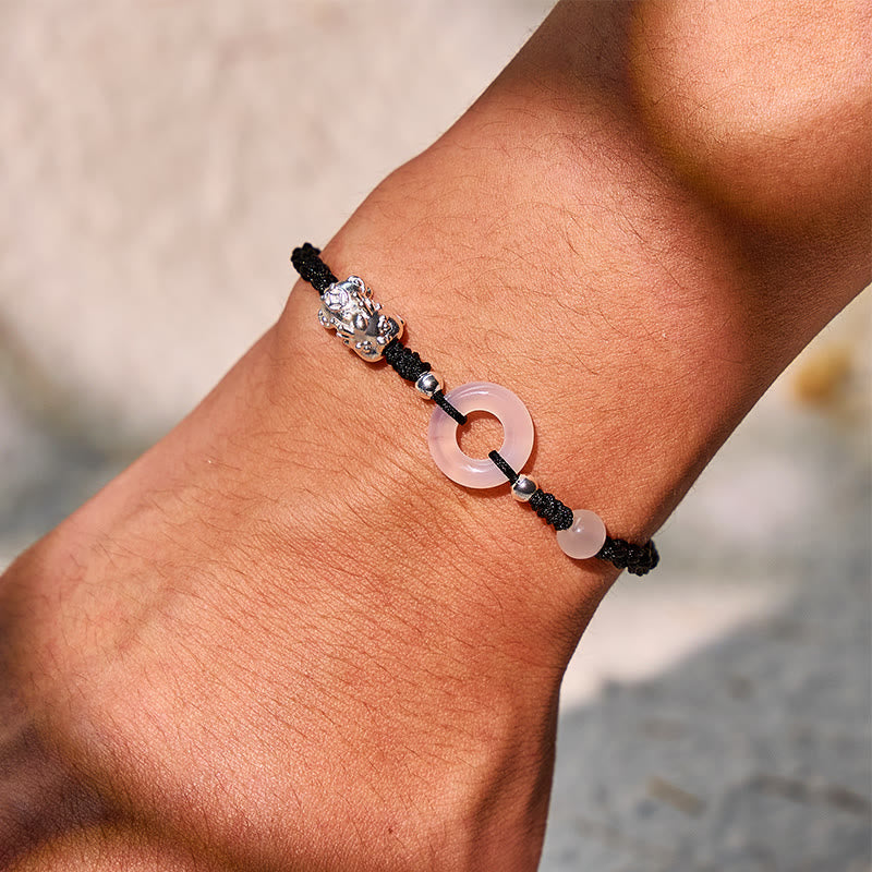 FuAttract Fortune & Protection Sterling Silver Bracelet with Pixiu Charm - image 3