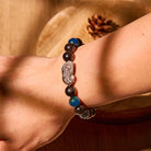 FuAttract Protection & Wealth Bracelet – Om Mani Padme Hum + Silver Obsidian Pixiu - image 14