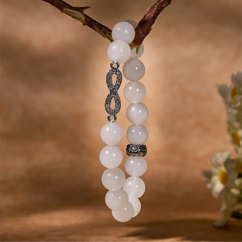  FuAttract Love Harmony Prosperity – Obsidian and White Jade Pixiu Couple Bracelets - image 12