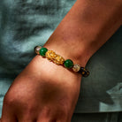 FuAttract Wealth Guardian – Obsidian Six-Word Mantra Pixiu Bracelet - image 5