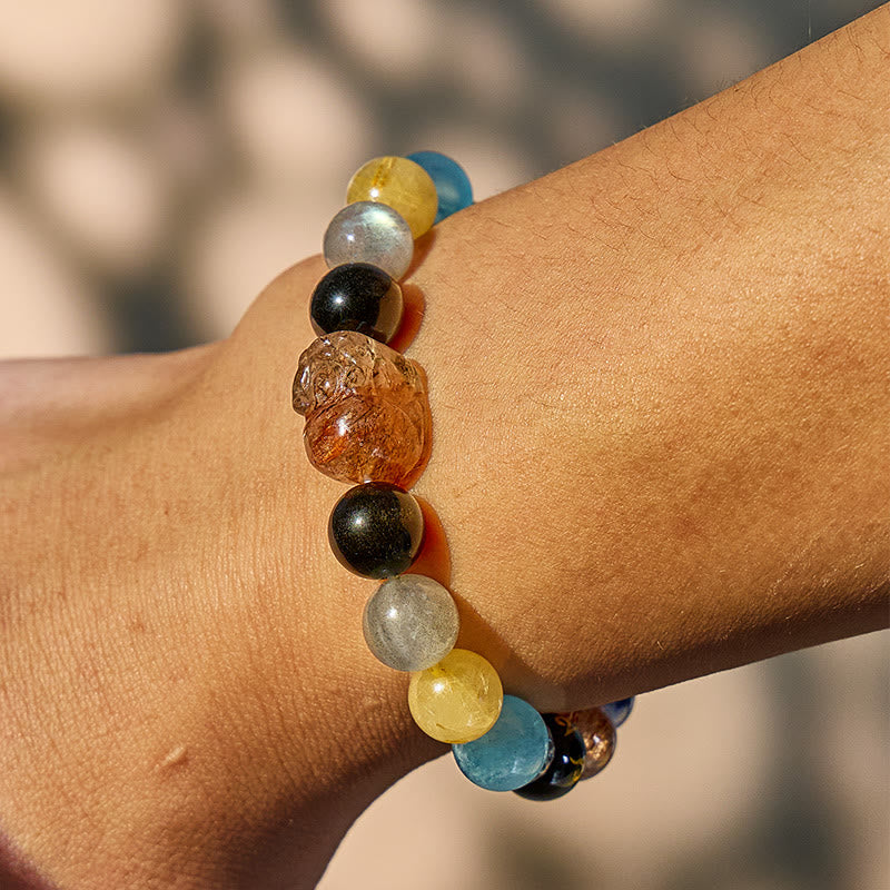 FuAttract Lucky Flow – Multi-Gem Pixiu Wealth Protection Bracelet - image 6