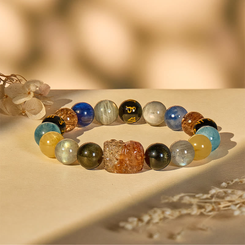 FuAttract Lucky Flow – Multi-Gem Pixiu Wealth Protection Bracelet - image 2