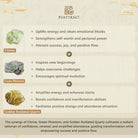 FuAttract Wealth & Abundance Citrine Green Phantom Rutilated Quartz Pixiu Bracelet - image 7