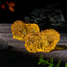 FuAttract Wealth Harmony Decoration – Citrine Pixiu Pair for Home and Office - image 2
