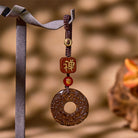 FuAttract Good Luck Charms - Black Obsidian Pixiu Feng Shui Car Keychain - image 14