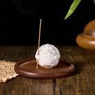 FuAttract Deep Relaxation & Stress Relief - White Porcelain Bravery Incense Holder Desktop Ornaments - Attract Wealth & Treasure - image 0