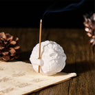 FuAttract Deep Relaxation & Stress Relief - White Porcelain Bravery Incense Holder Desktop Ornaments - image 1