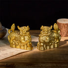 FuAttract Wealth & Protection Brass Pixiu Feng Shui Figurine Decoration - image 1