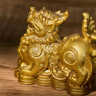 FuAttract Wealth & Protection Brass Pixiu Feng Shui Figurine Decoration - image 4