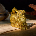 FuAttract Wealth & Protection Brass Pixiu Feng Shui Figurine Decoration - image 6