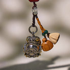 FuAttract Guardian Blessings – White Copper Pixiu Keychain with Ping An Buckle - image 4