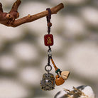 FuAttract Guardian Blessings – White Copper Pixiu Keychain with Ping An Buckle - Pixiu+Ping An Buckle - image 0