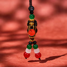 FuAttract Fortune Shift Keychain – Mood-Change Agate Pixiu Keyring with Blessing Symbol - Pixiu+Fu Character - image 0